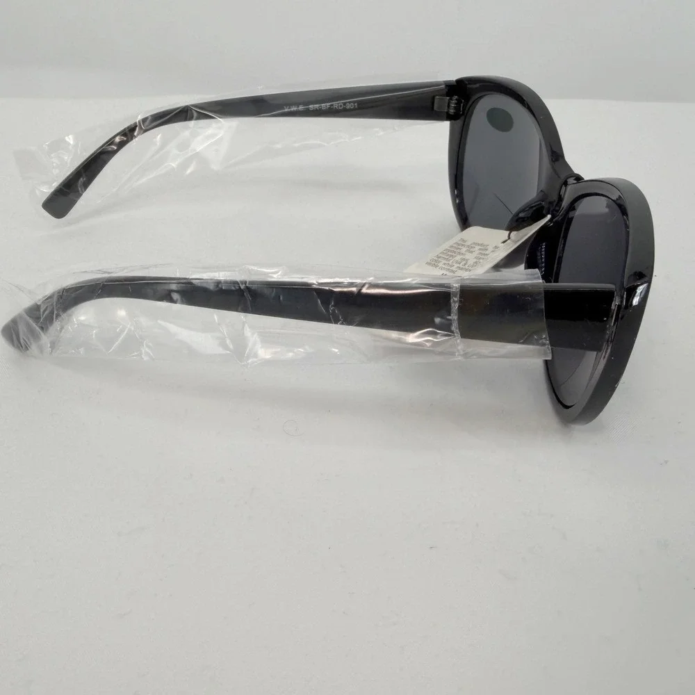 Vision World Black Cat Eye Bifocal Sunglasses Readers +1.75 UV Protection 104-49